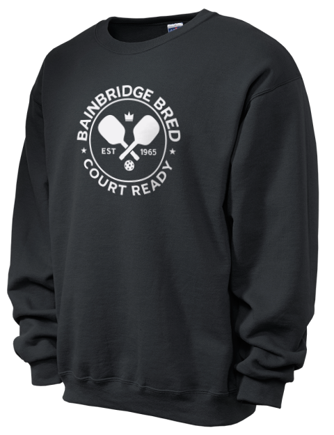 Bainbridge Bred Pickleball Unisex Crewneck Sweatshirt | Swagsta
