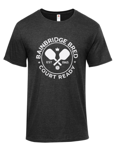 Bainbridge Bred Pickleball Iconic Men's T-Shirt | Swagsta