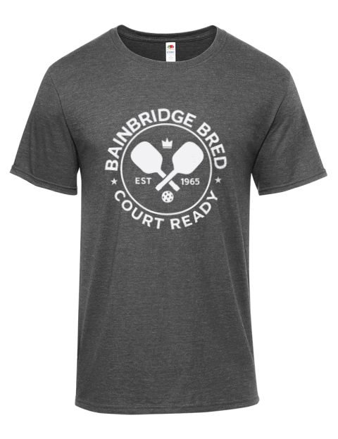 Bainbridge Bred Pickleball Iconic Men's T-Shirt | Swagsta