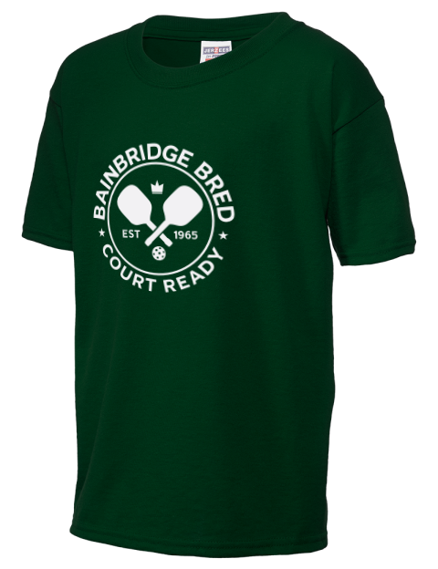 Bainbridge Bred Pickleball Youth T-Shirt | Swagsta