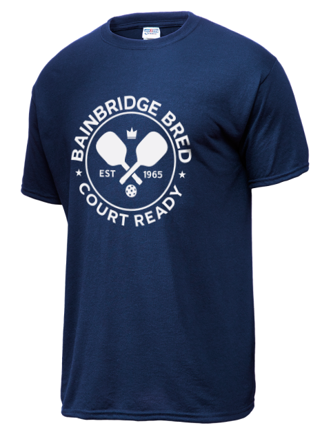 Bainbridge Bred Pickleball Dri-Power Unisex T-Shirt | Swagsta