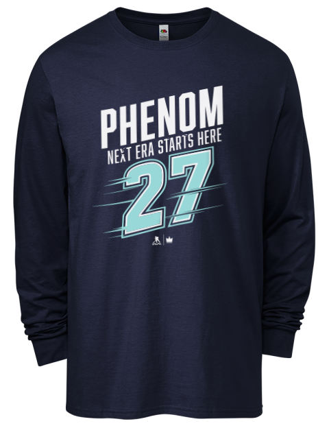 The Phenom Berkly Catton Men's Long-Sleeve T-Shirt | Swagsta