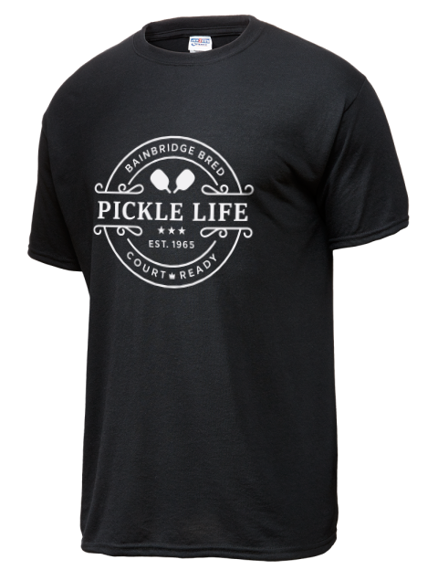 Bainbridge Life Pickleball Dri-Power Unisex T-Shirt | Swagsta