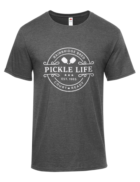 Bainbridge Life Pickleball Iconic Men's T-Shirt | Swagsta