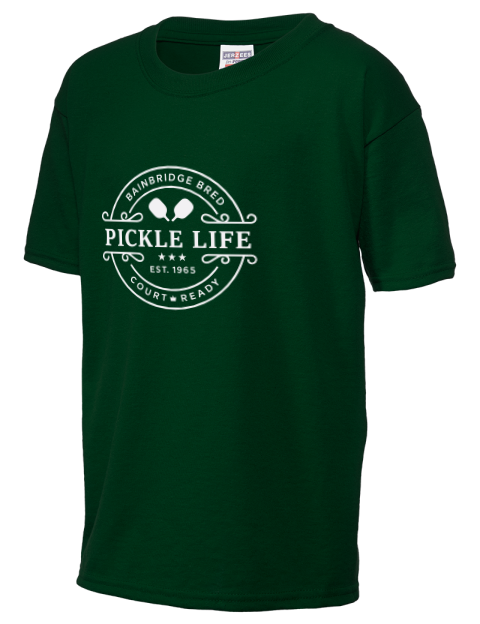 Bainbridge Life Pickleball Youth T-Shirt | Swagsta