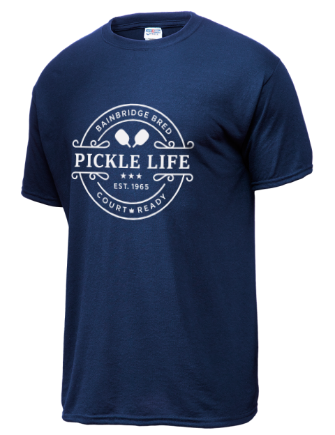 Bainbridge Life Pickleball Dri-Power Unisex T-Shirt | Swagsta