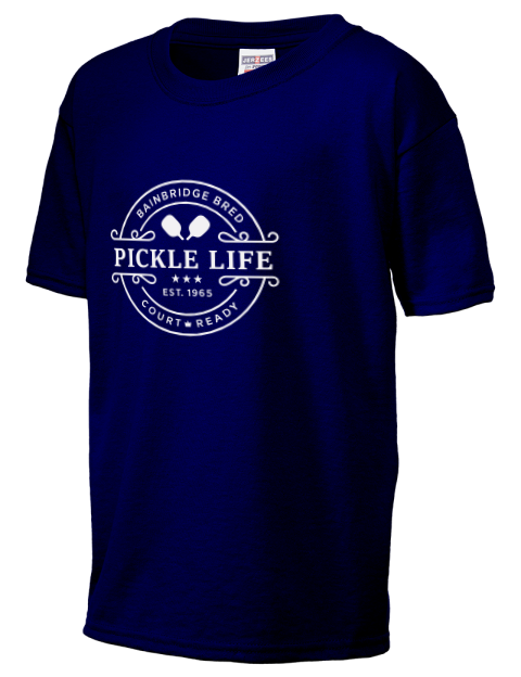 Bainbridge Life Pickleball Youth T-Shirt | Swagsta