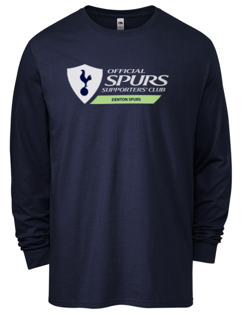 Official Edition Denton Spurs Men's Long-Sleeve T-Shirt | Swagsta