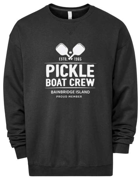 Boat Crew Pickleball Premium Unisex Crewneck Sweatshirt | Swagsta