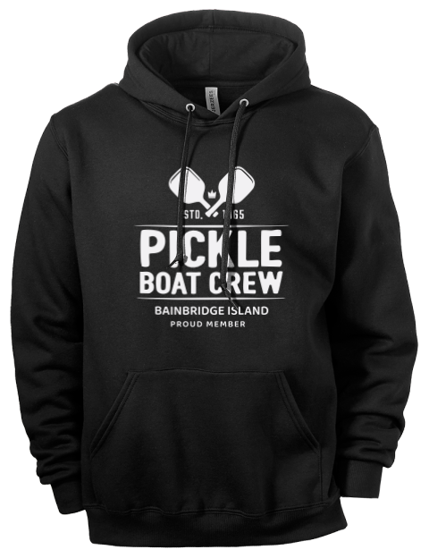 Boat Crew Pickleball Eco Premium Unisex Hooded Sweatshirt | Swagsta