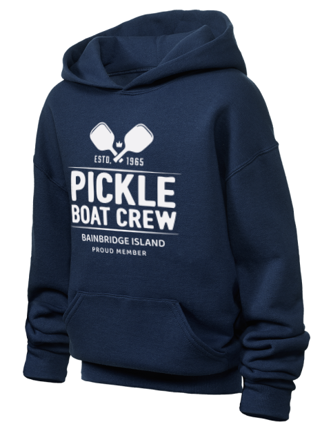 Boat Crew Pickleball Youth Hooded Sweatshirt | Swagsta