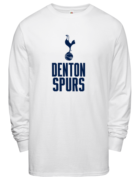 Stacked Denton Spurs Men's Long-Sleeve T-Shirt | Swagsta