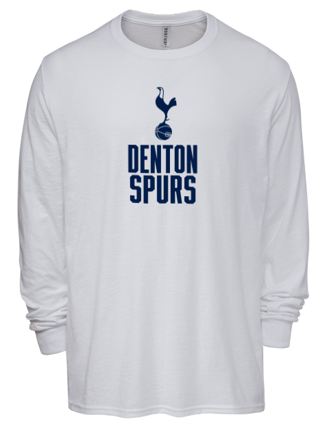 Stacked Denton Spurs Men's Premium Blend Long Sleeve-T-Shirt | Swagsta