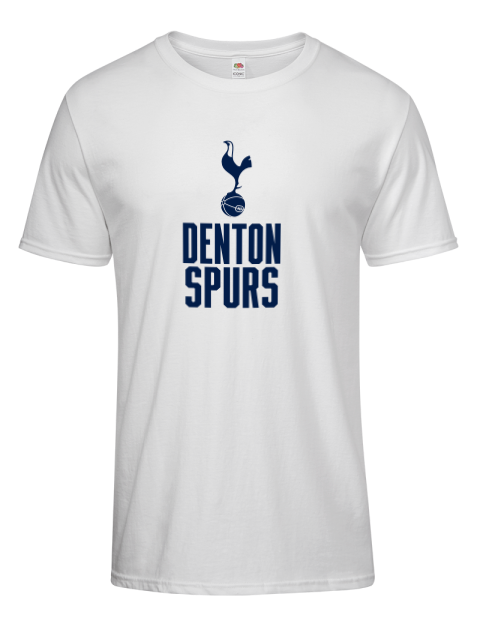 Stacked Denton Spurs Men's Premium T-Shirt | Swagsta