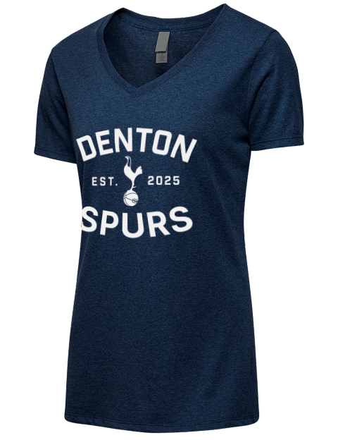 COYS Denton Spurs Premium Ladies V-Neck T-Shirt | Swagsta