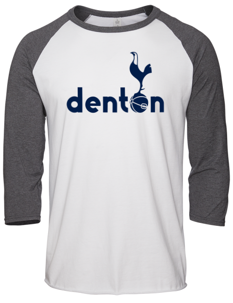 Local Club Denton Spurs Custom Unisex Premium Three-Quarter Raglan T-Shirt | Swagsta