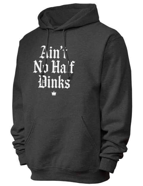 No Half Dinks Pickleball Unisex Hooded Sweatshirt | Swagsta