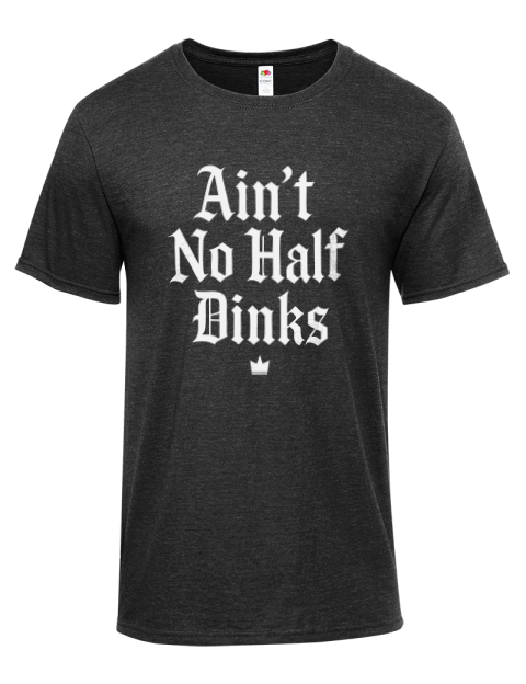 No Half Dinks Pickleball Iconic Men's T-Shirt | Swagsta
