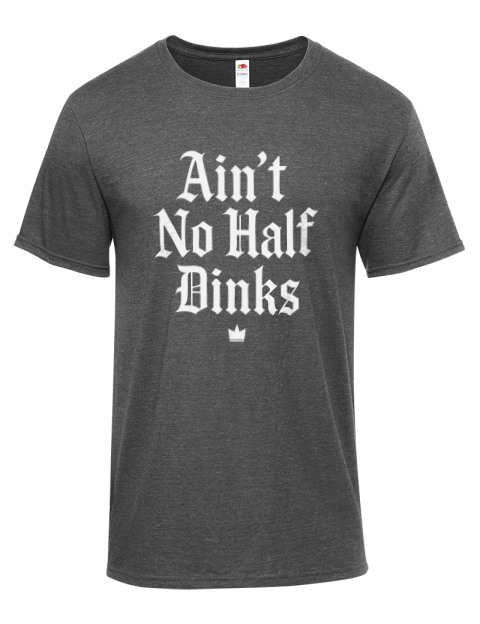 No Half Dinks Pickleball Iconic Men's T-Shirt | Swagsta