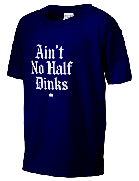 No Half Dinks Pickleball Youth T-Shirt | Swagsta