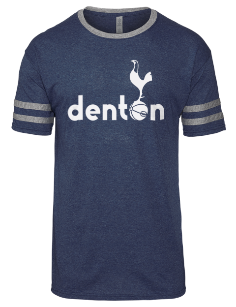 Local Club Denton Spurs Custom Men's Tri-Blend T-Shirt | Swagsta