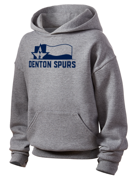 Local Club Denton Spurs Custom Youth Hooded Sweatshirt | Swagsta