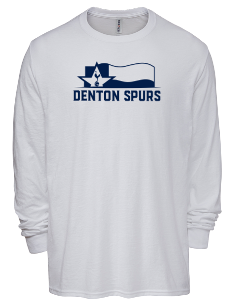 Local Club Denton Spurs Custom Men's Premium Blend Long Sleeve-T-Shirt | Swagsta