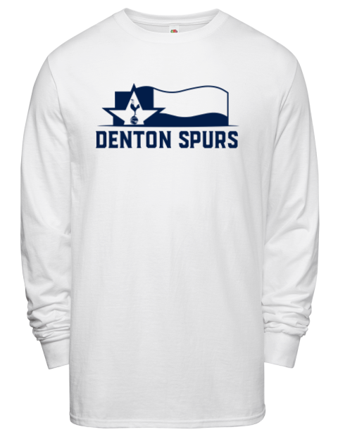 Local Club Denton Spurs Custom Men's Long-Sleeve T-Shirt | Swagsta