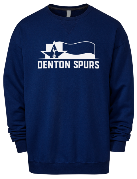 Local Club Denton Spurs Custom Premium Unisex Crewneck Sweatshirt | Swagsta