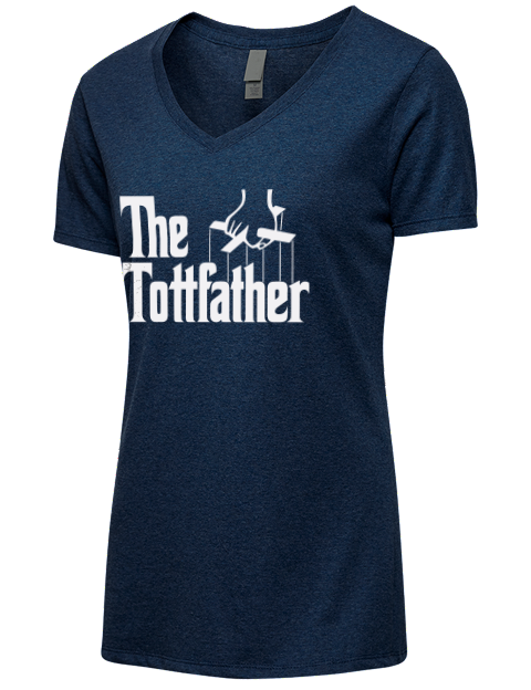 Local Club Denton Spurs Custom Premium Ladies V-Neck T-Shirt | Swagsta