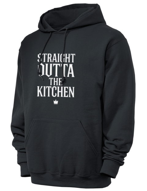 Straight Outta The Kitchen Pickleball Unisex Hooded Sweatshirt | Swagsta