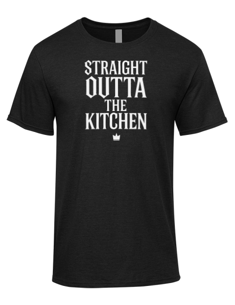 Straight Outta The Kitchen Pickleball Premium Ring-Spun Cotton Unisex T-Shirt | Swagsta