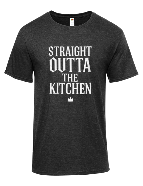 Straight Outta The Kitchen Pickleball Iconic Men's T-Shirt | Swagsta