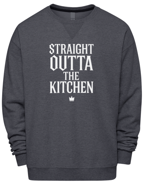 Straight Outta The Kitchen Pickleball Premium Unisex Crewneck Sweatshirt | Swagsta