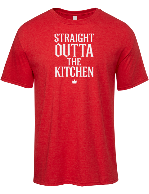 Straight Outta The Kitchen Pickleball Premium Ring-Spun Cotton Unisex T-Shirt | Swagsta