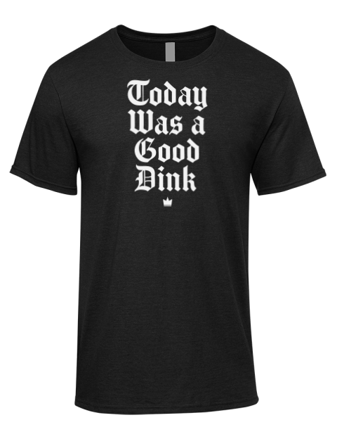 Today Was A Good Day Pickleball Premium Ring-Spun Cotton Unisex T-Shirt | Swagsta