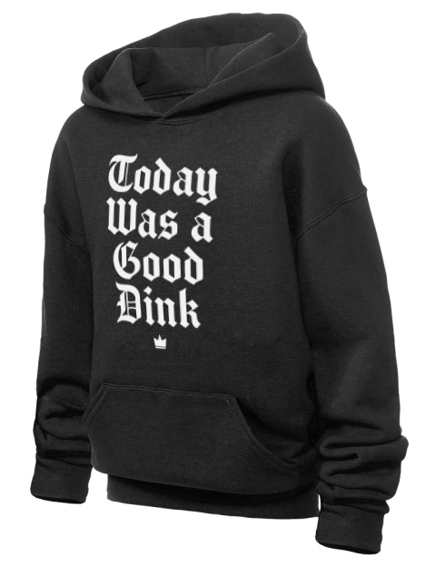 Today Was A Good Day Pickleball Youth Hooded Sweatshirt | Swagsta