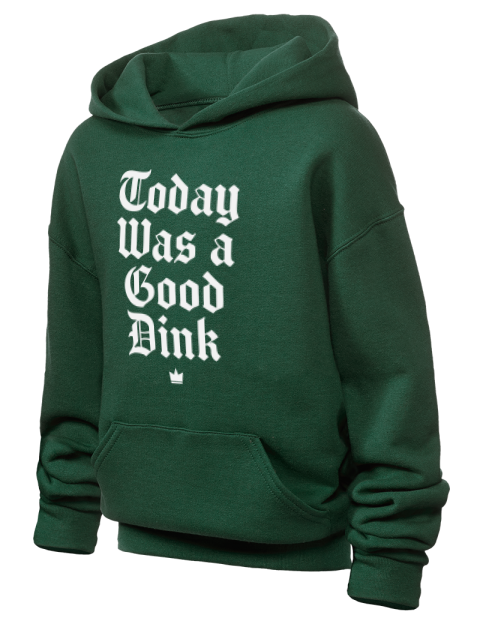 Today Was A Good Day Pickleball Youth Hooded Sweatshirt | Swagsta