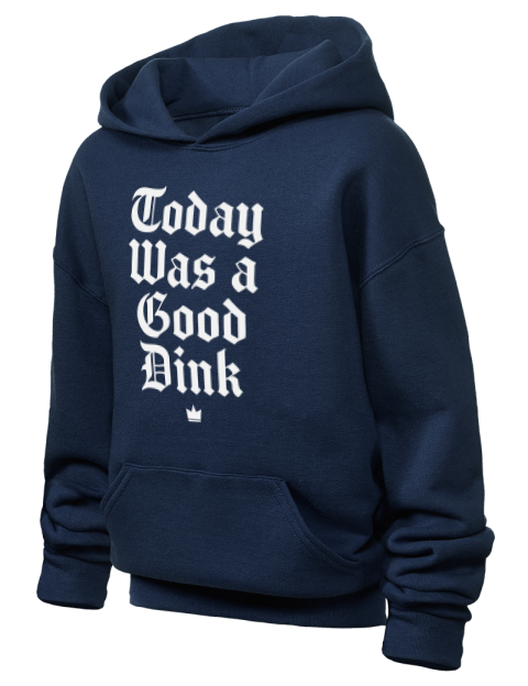 Today Was A Good Day Pickleball Youth Hooded Sweatshirt | Swagsta