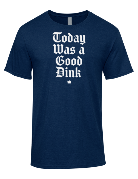 Today Was A Good Day Pickleball Premium Ring-Spun Cotton Unisex T-Shirt | Swagsta