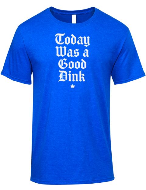 Today Was A Good Day Pickleball Premium Ring-Spun Cotton Unisex T-Shirt | Swagsta