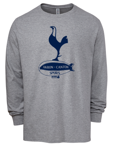Local Club Akron Canton Spurs Custom Men's Premium Blend Long Sleeve-T-Shirt | Swagsta
