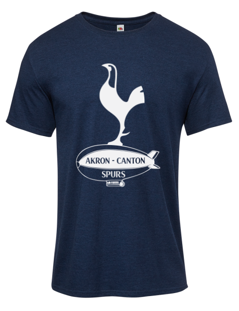 Local Club Dark Akron Canton Spurs Custom Iconic Men's T-Shirt | Swagsta