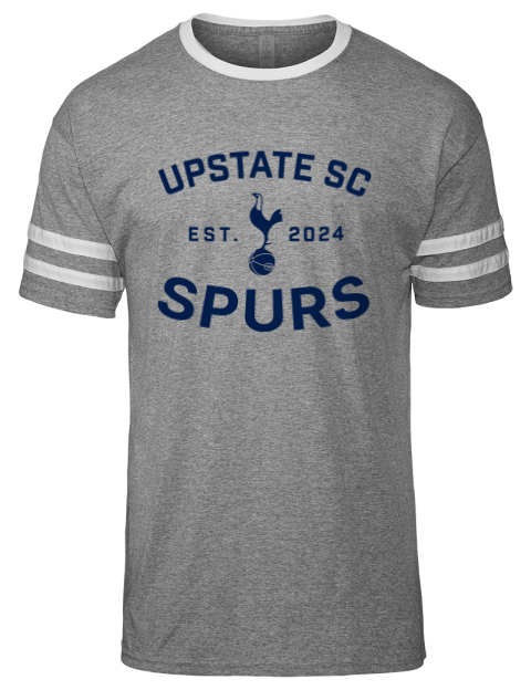 Fan Wear Upstate SC Spurs Men's Tri-Blend T-Shirt | Swagsta