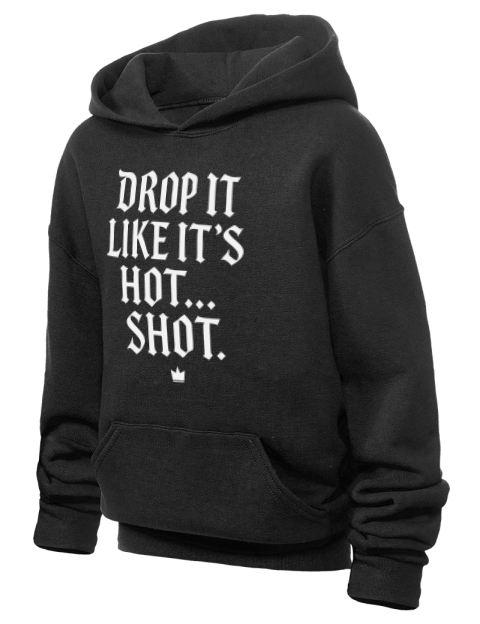 Drop It Like Its Hot Pickleball Youth Hooded Sweatshirt | Swagsta