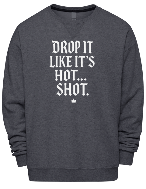 Drop It Like Its Hot Pickleball Premium Unisex Crewneck Sweatshirt | Swagsta