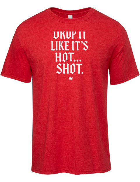 Drop It Like Its Hot Pickleball Premium Ring-Spun Cotton Unisex T-Shirt | Swagsta