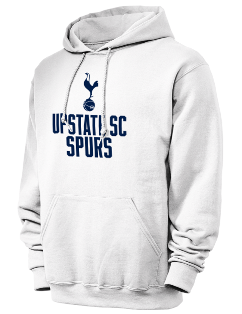 Stacked Upstate SC Spurs Unisex Hooded Sweatshirt | Swagsta
