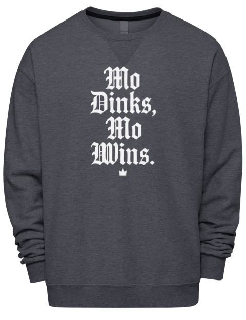 Mo Dinks Mo Wins Pickleball Premium Unisex Crewneck Sweatshirt | Swagsta
