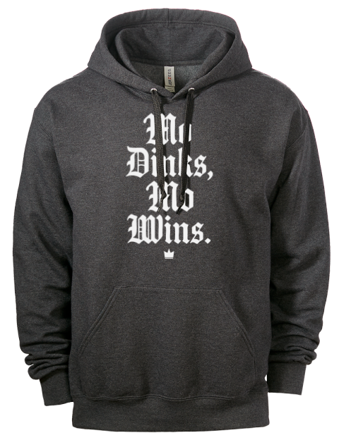 Mo Dinks Mo Wins Pickleball Eco Premium Unisex Hooded Sweatshirt | Swagsta